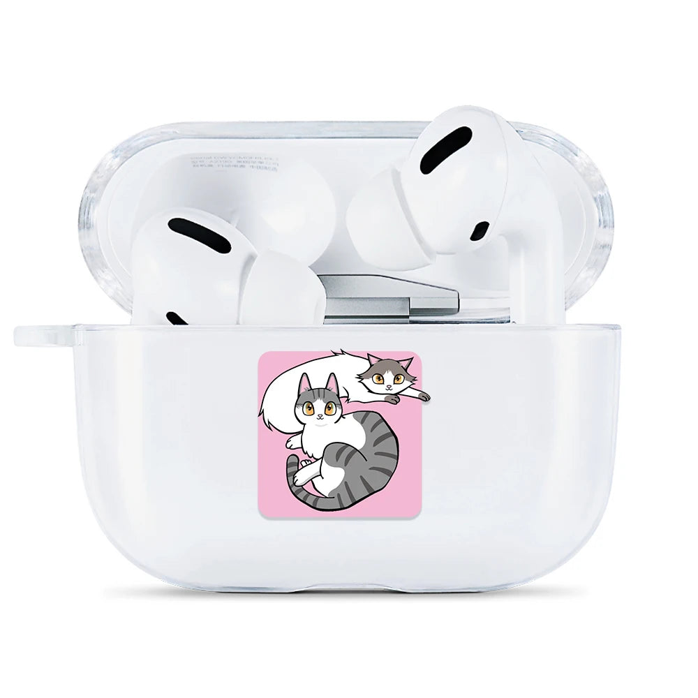 Silicone Case For Apple Airpods Pro Earphone Coque Soft Protector Fundas Airpods Pro Air Pods Pro 2 3 4 1 Cover Earpods Case Box