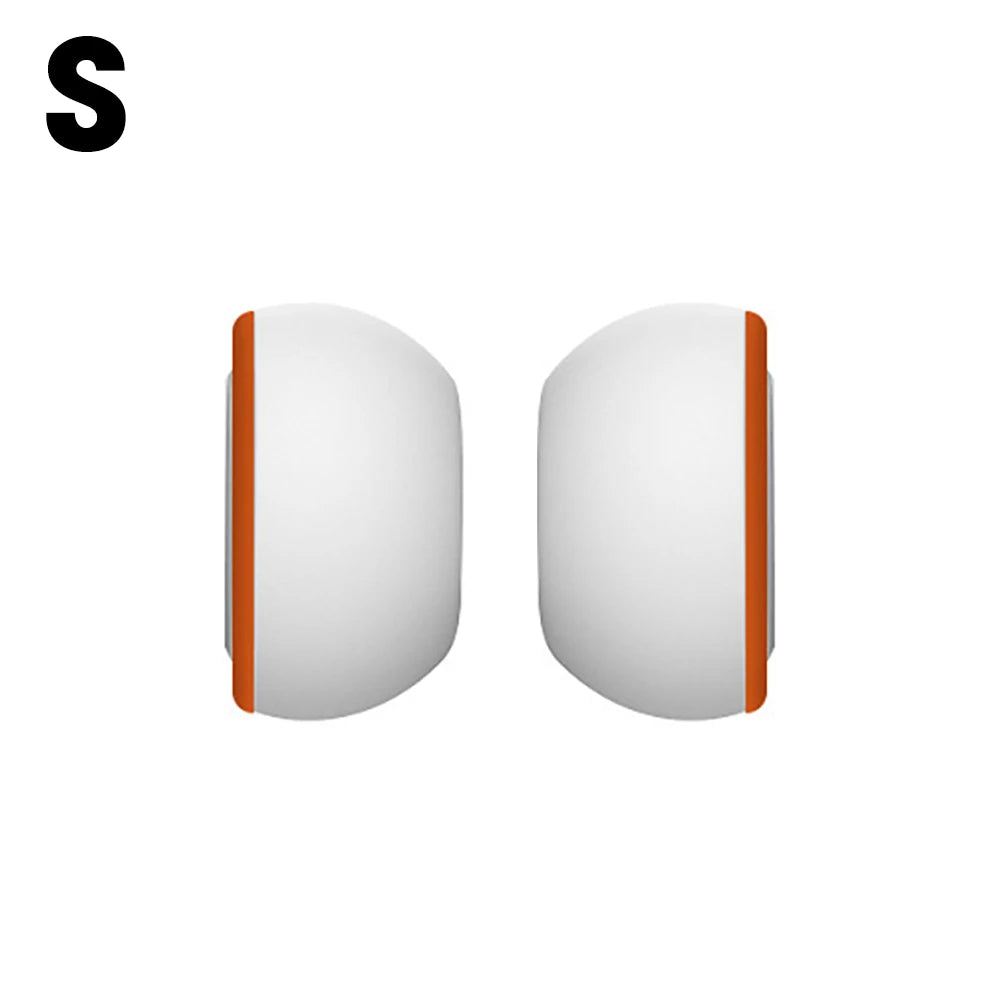 For AirPods Pro/Pro2 Memory Foam Ear Tips Soft Silicone Replacement EarCap Tips  Fit for AirPods Pro Case Ear Cushion Earpads