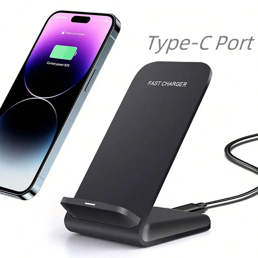 40W Wireless Charger Fast support for Samsung S24 S23 S22 21 Ultra Quick Charging Stand For iPhone 16 15 14 13 Pro Max Xiaomi 14