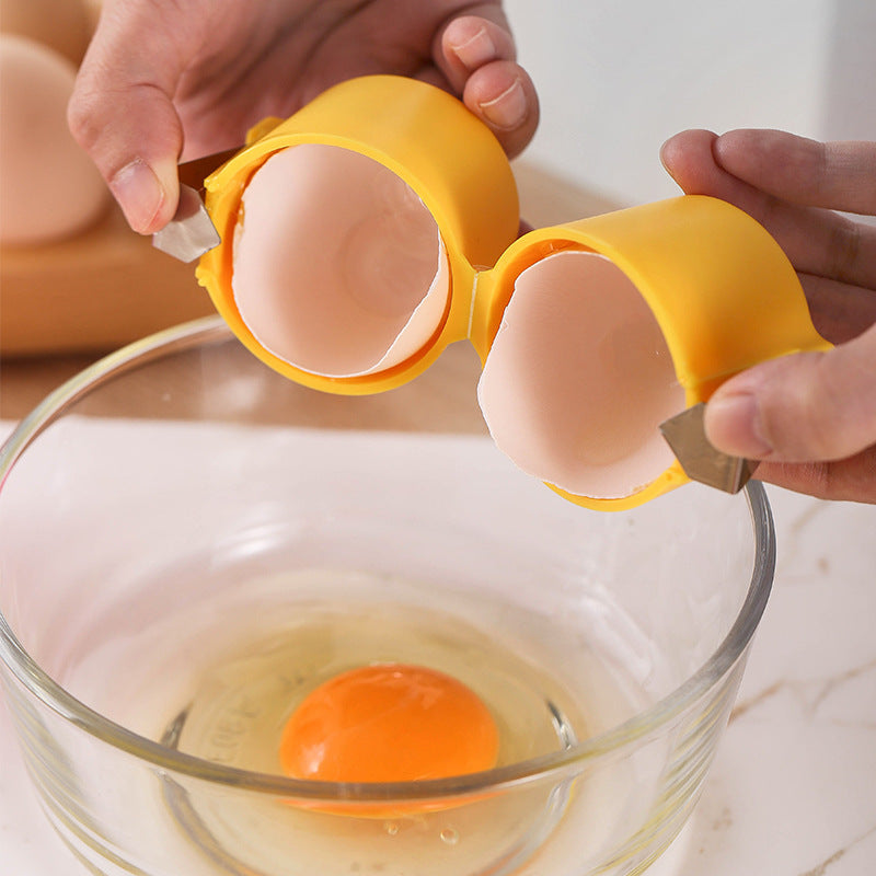 Creative egg opener Portable fast egg beater Egg shell opener Kitchen