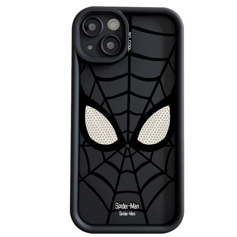 Spider Man iPhone 14 Promax Matte Silicone Soft Case for Apple Phone Case